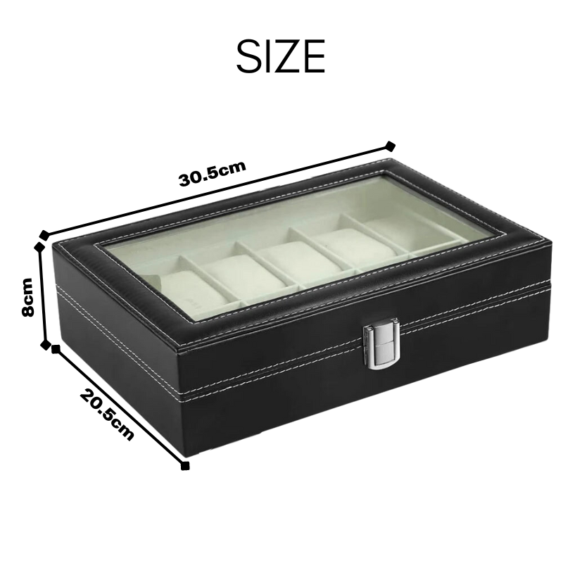 TRADITIONELLE SCHMUCKKASTEN - 12 FÄCHER