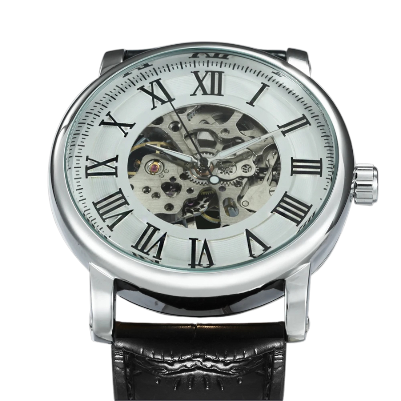 Milano Minimal Roman Skeleton Watch
