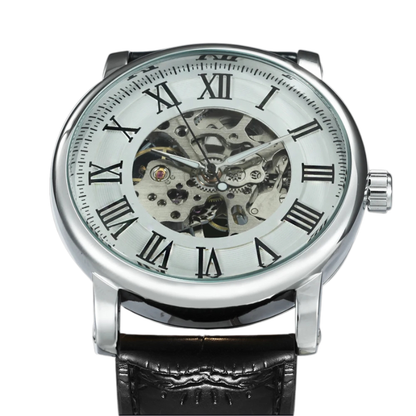 Milano Minimal Roman Skeleton Watch