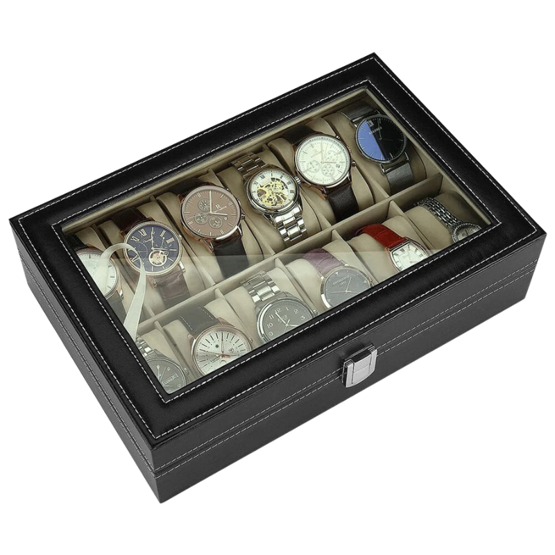 TRADITIONELLE SCHMUCKKASTEN - 12 FÄCHER