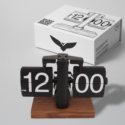 WOODSKULL MILANO MINIMAL TABLE CLOCK